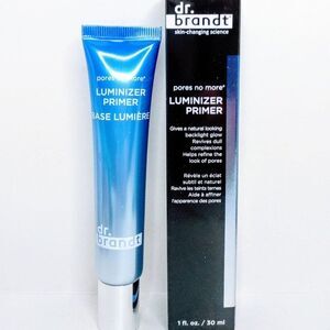 Dr. Brandt Pores No More Luminizer Primer 1 Fl Oz Full Size New in Box